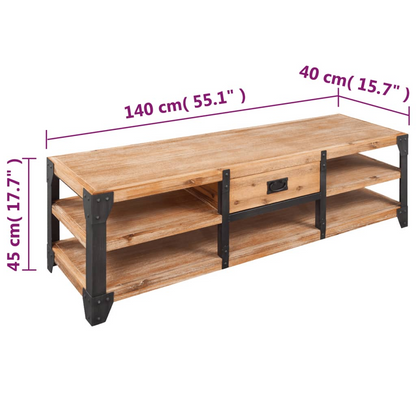 Three Piece Living Room Furniture Set | Solid Acacia Wood