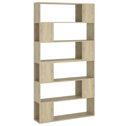 Display Shelf Room Divider Sonoma Oak