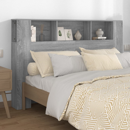 Divan Storage Headboard Grey Sonoma