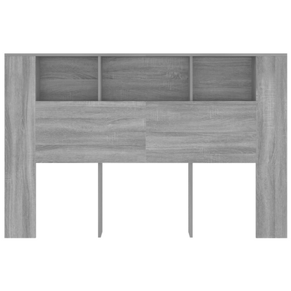 Divan Storage Headboard Grey Sonoma