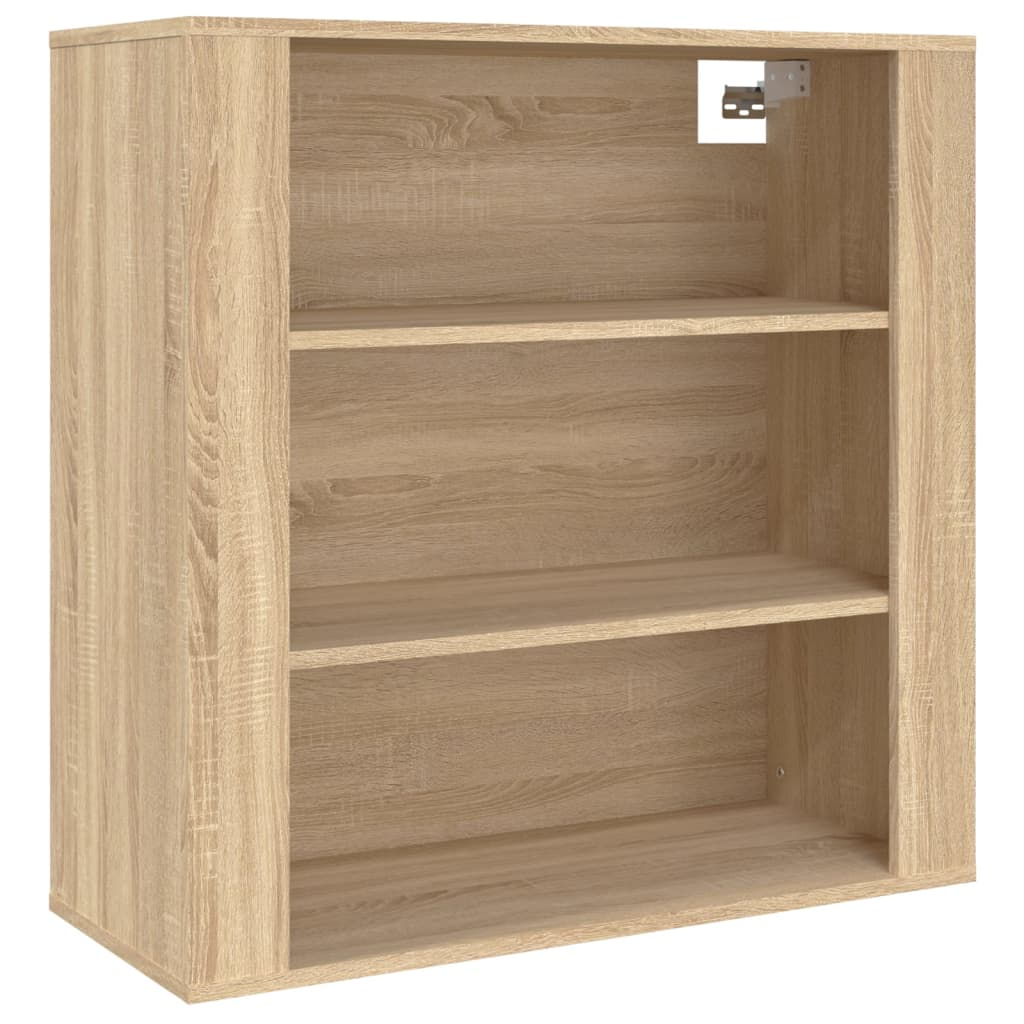 High Display Unit with 3 Large Drawers Sonoma Oak