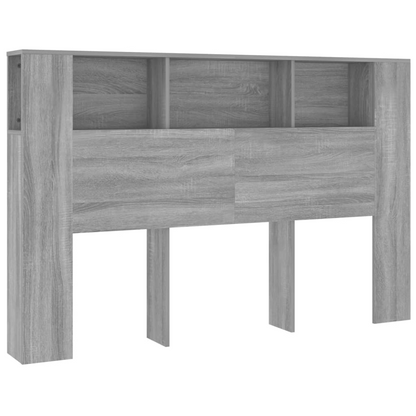 Divan Storage Headboard Grey Sonoma